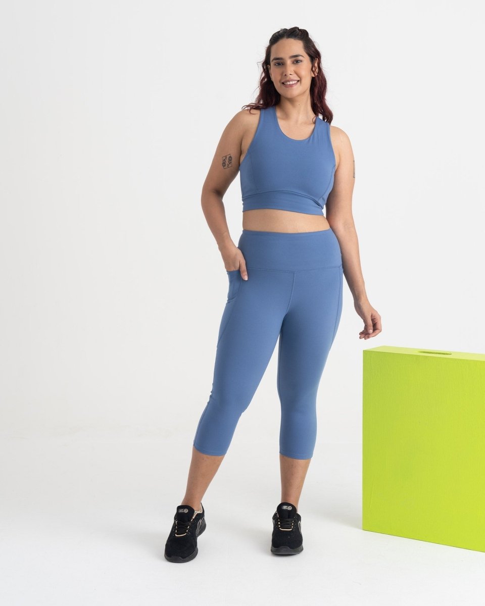Zen Capris and 2-in-1 Crop Top Co-ord Set