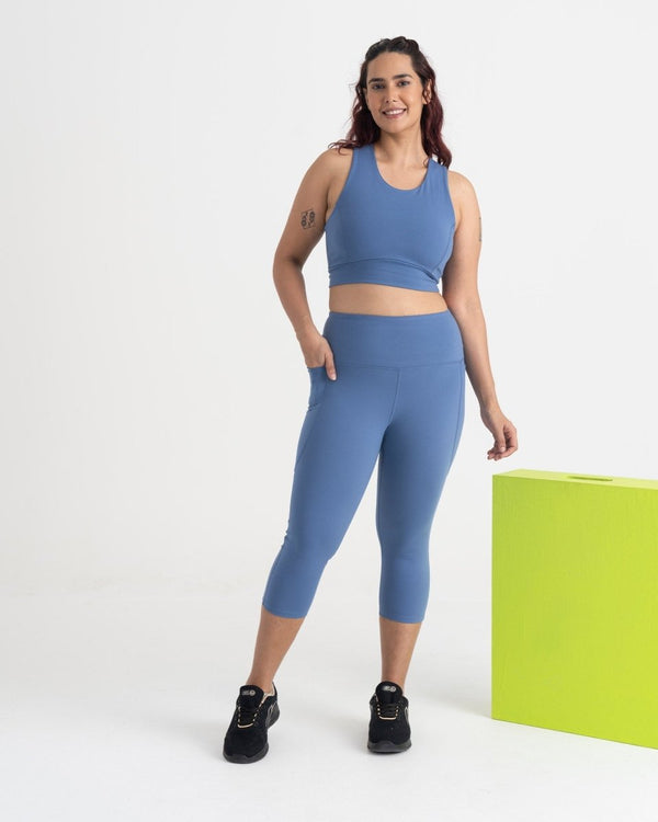 Zen Capris and 2-in-1 Crop Top Co-ord Set