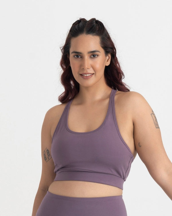 Zen Ankle Length Leggings and Round Neck Sports Bra Co-ord Set