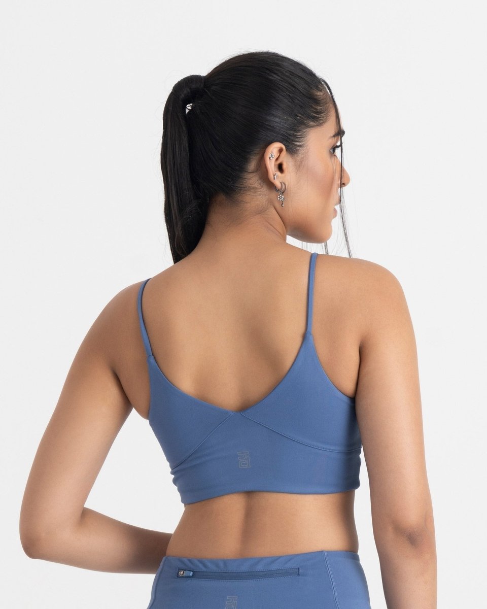 Zen Ankle Length Leggings and Padded V Neck Sports Bra Co-ord Set
