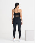 Zen Ankle Length Leggings and Padded V Neck Sports Bra Co-ord Set