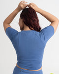 Zen Front-Wrap Crop Top
