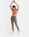 Zen Front-Wrap Crop Top