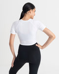 Zen Front-Wrap Crop Top