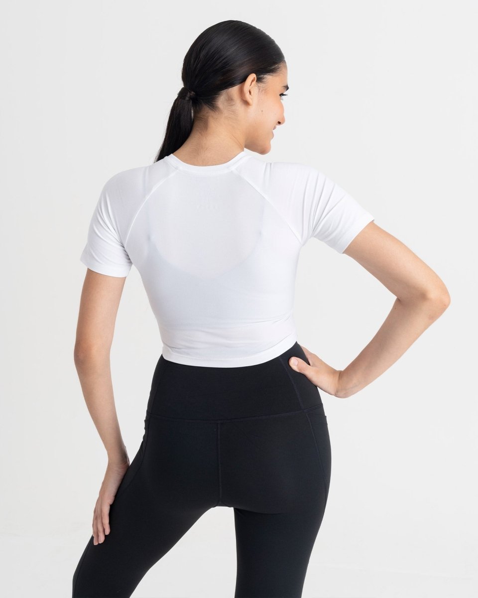 Zen Front-Wrap Crop Top