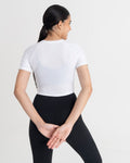 Zen Front-Wrap Crop Top