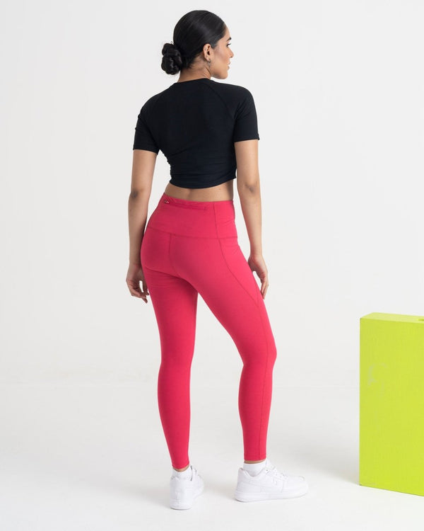 Zen Front-Wrap Crop Top