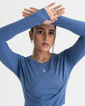 Zen Full-Sleeve Crop Top