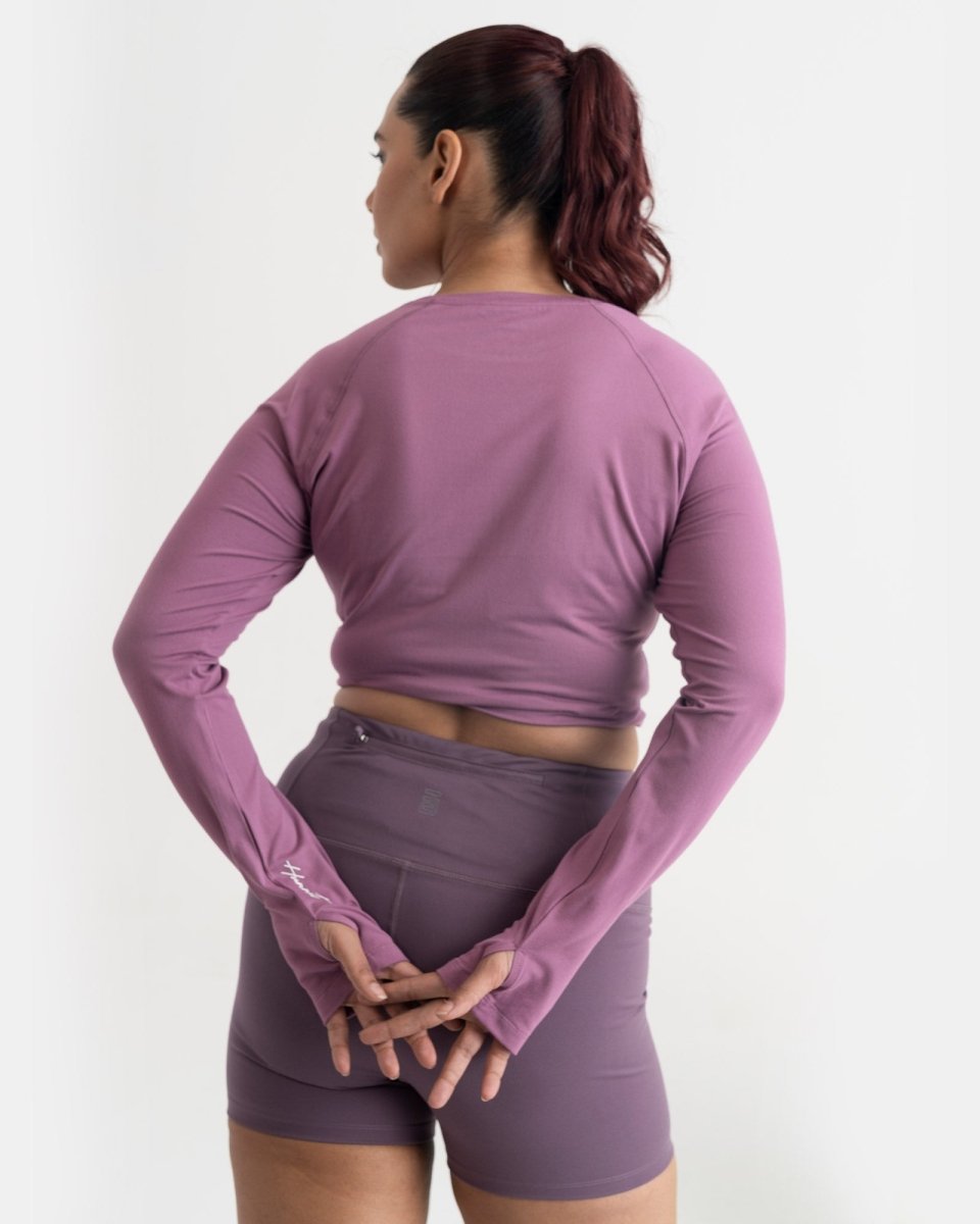 Zen Full-Sleeve Crop Top