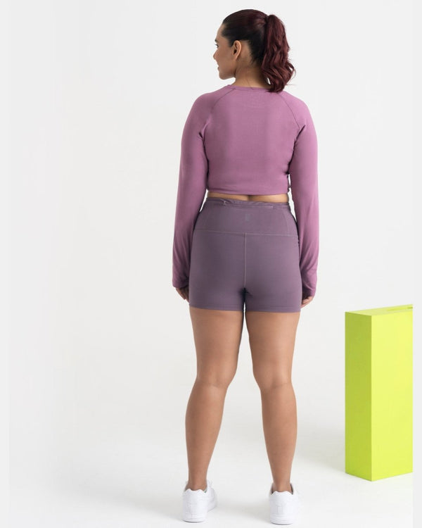 Zen Full-Sleeve Crop Top