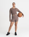 Zen Full-Sleeve Crop Top