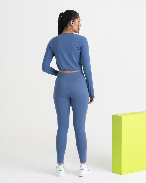 Zen Full-Sleeve Crop Top
