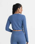 Zen Full-Sleeve Crop Top
