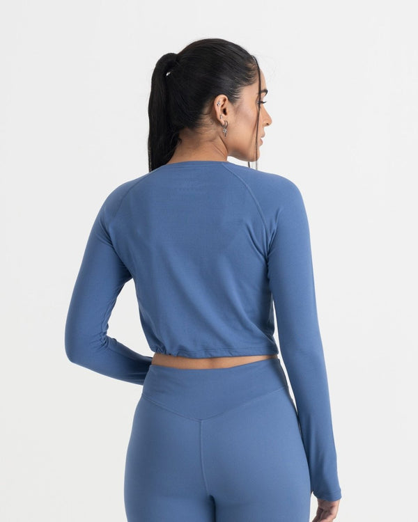 Zen Full-Sleeve Crop Top