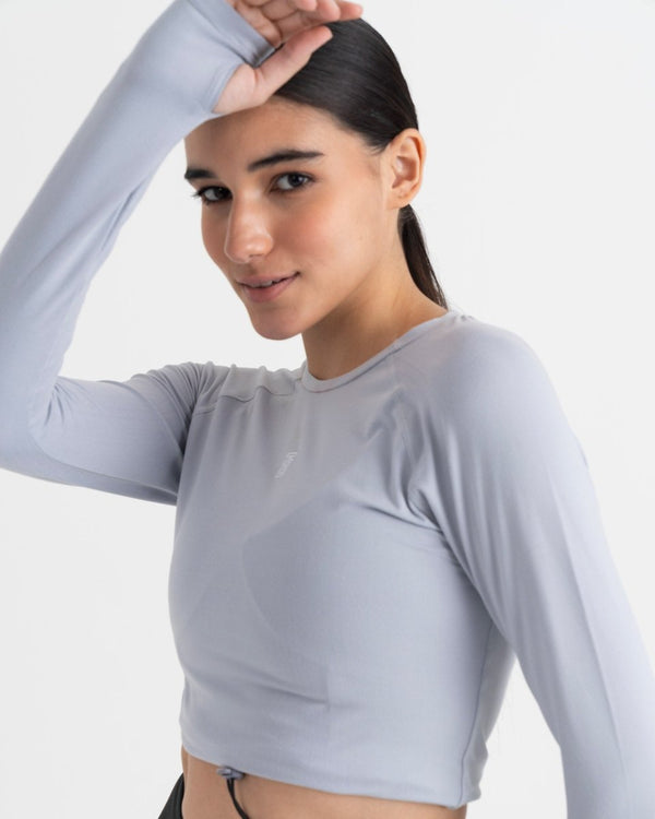 Zen Full-Sleeve Crop Top