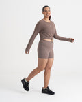 Zen Full-Sleeve Crop Top
