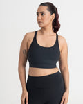 Zen Padded Sports Bra - Round Neck