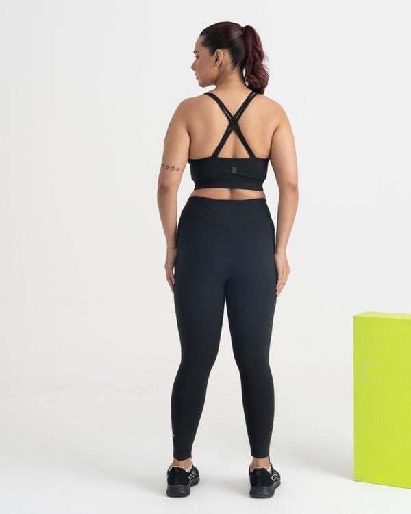 Zen Padded Sports Bra - Round Neck