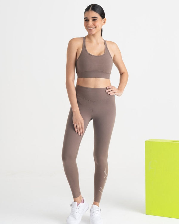 Zen Padded Sports Bra - Round Neck