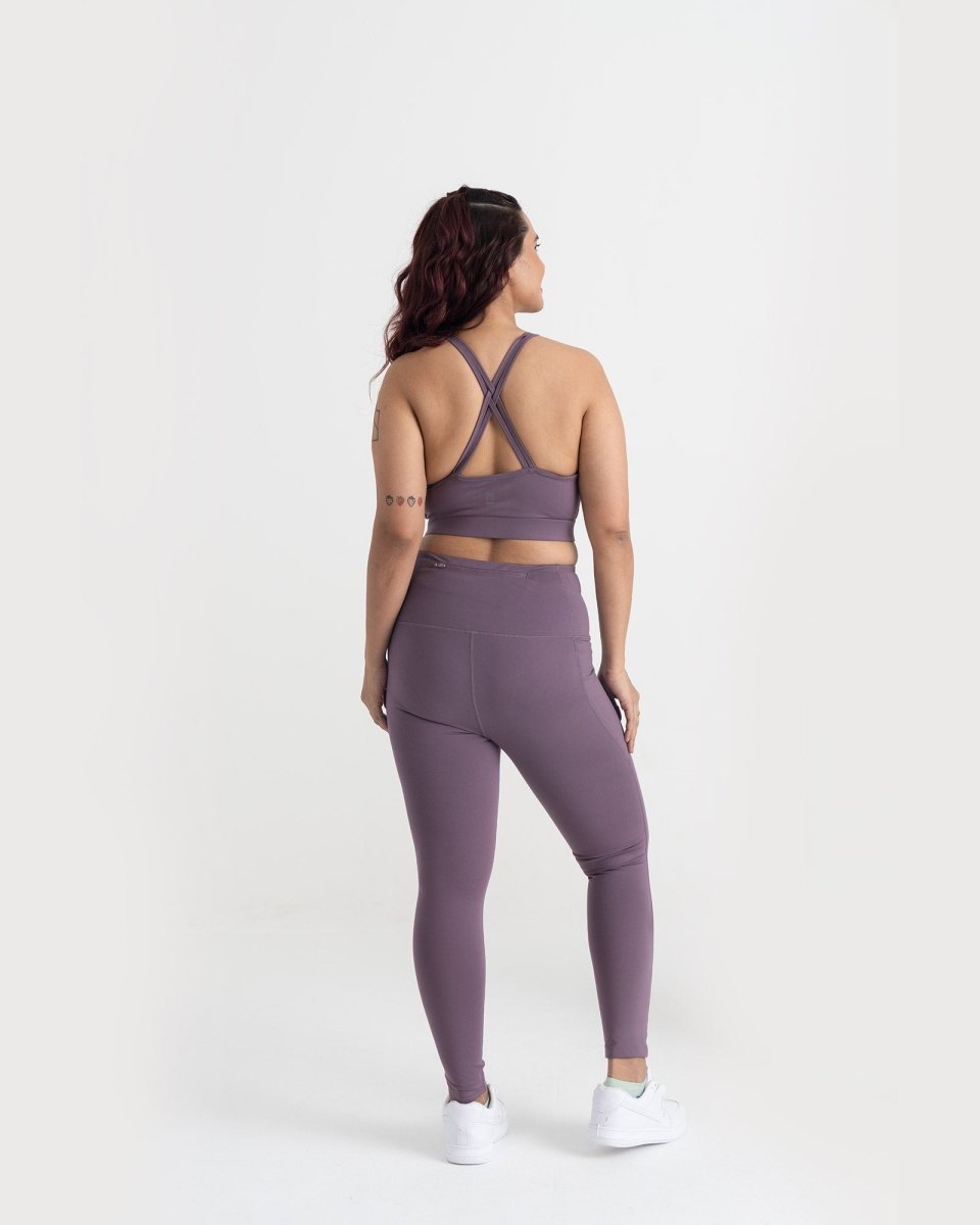 Zen Padded Sports Bra - Round Neck