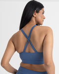 Zen Padded Sports Bra - Round Neck