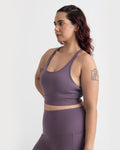Zen Padded Sports Bra - Round Neck
