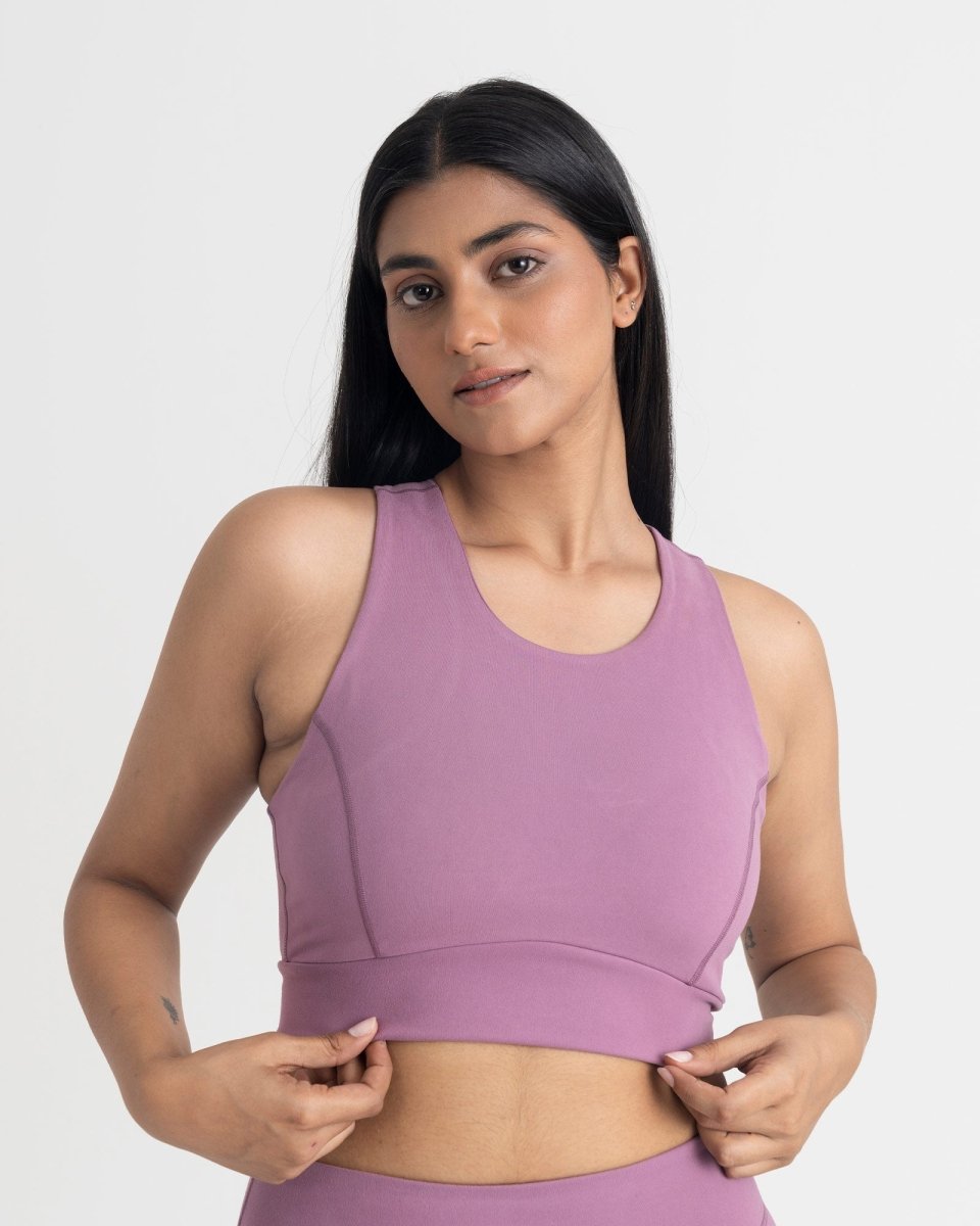 Zen Seamless Leggings and 2-in-1 Crop Top Co-ord Set