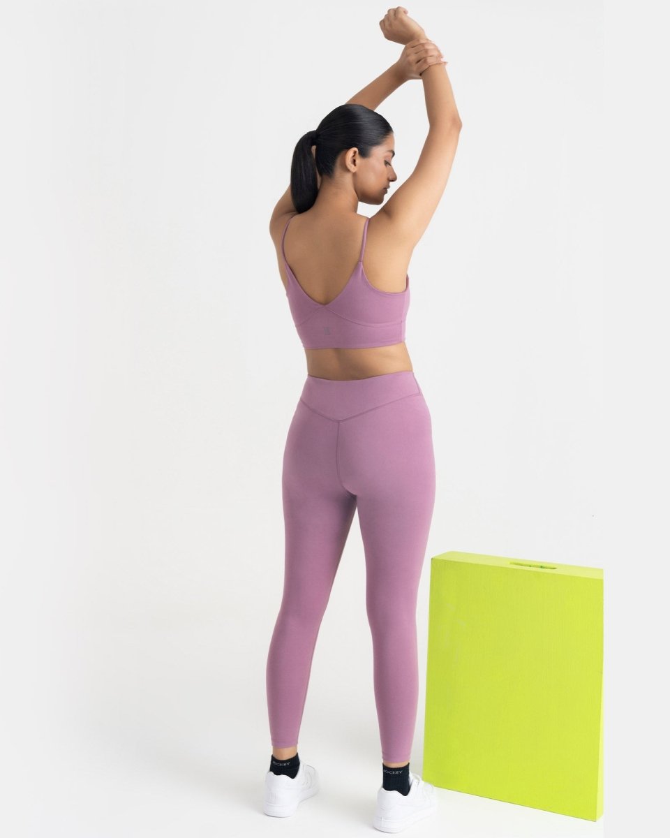 Zen Padded Sports Bra - V Neck