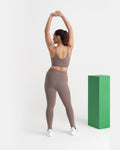 Zen Padded Sports Bra - V Neck