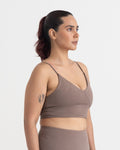 Zen Padded Sports Bra - V Neck